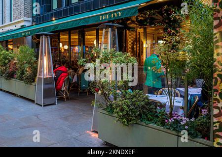 The Ivy Soho Brasserie - The Ivy Restaurant on Broadwick Street Soho Central London Foto Stock