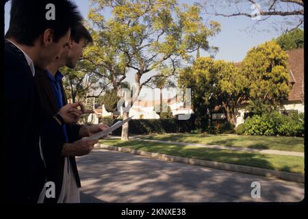 grave linea tour hollewood 1989 Foto Stock