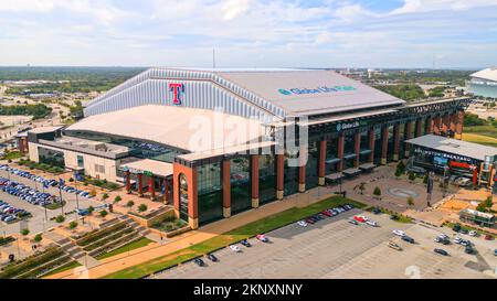 Globe Life Field ad Arlington - sede dei Texas Rangers - ARLINGTON, STATI UNITI - 08 NOVEMBRE 2022 Foto Stock