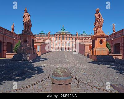 Rastatt Palace (anche residenza barocca), Rastatt, Baden-Württemberg, Germania, Europa Foto Stock