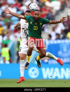 Al Wukair, Qatar. 28th Nov 2022. Durante la partita di Coppa del mondo FIFA 2022 allo stadio al Janoub, al Wukair. Il credito per le immagini dovrebbe essere: David Klein/Sportimage Credit: Sportimage/Alamy Live News/Alamy Live News Foto Stock