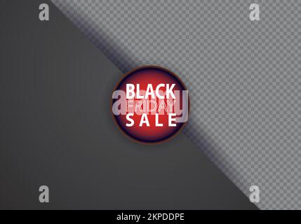 Banner del Black friday e modelli di social media. Illustrazione Vettoriale
