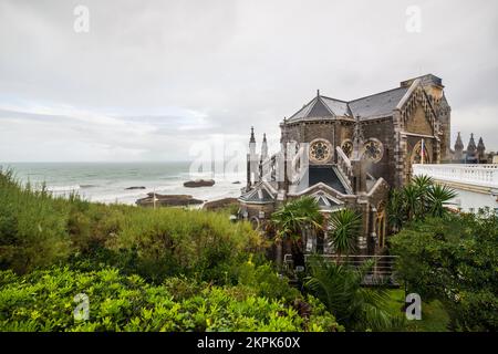 Cattedrale di Sainte Eugenie, Biarritz, Francia Foto Stock