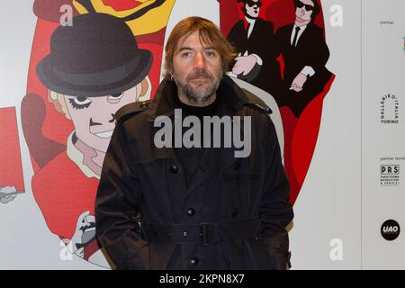 Torino, Italia. 28th novembre 2022. Il regista Albert Serra photocall al 2022 Torino Film Festival. Credit: Marco Destefanis/Alamy Live News Foto Stock