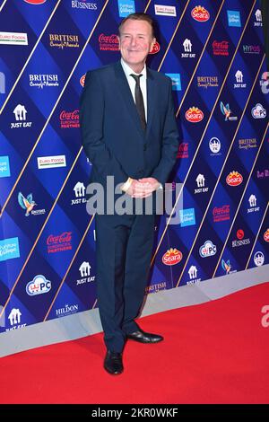 Londra, Regno Unito - 28th novembre 2022 Phil Tufnell al British Curry Awards 2022 di Evolution London, la cerimonia di premiazione più ambita dell'industria del curry del Regno Unito. Credit: Nils Jorgensen/Alamy Live News Foto Stock