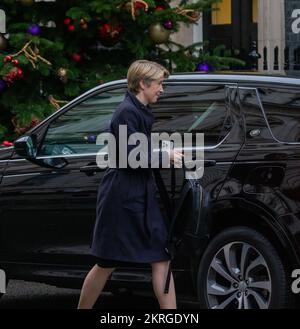 Londra, Inghilterra, Regno Unito. 28th Nov 2022. Capo esecutivo di NHS Inghilterra AMANDA PRITCHARD è visto fuori 10 Downing Street. (Credit Image: © Tayfun Salci/ZUMA Press Wire) Foto Stock