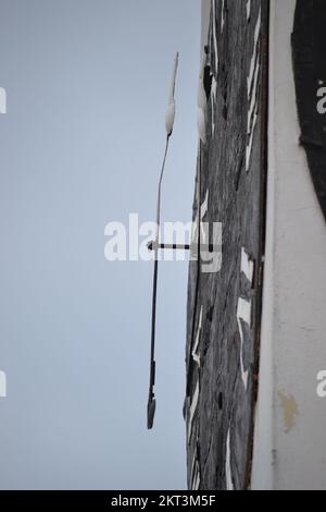 Petrovaradin, Serbia - Febbraio 17. 2013: Novi Sad, orologio alla Fortezza Petrovaradin. Foto Stock