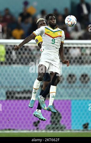 Doha, Catar. 29th Nov 2022. B. Giornata durante la partita tra Ecuador e Senegal, valida per la fase di gruppo della Coppa del mondo, che si tiene allo Stadio Internazionale Khalifa di Doha, Qatar. Credit: Richard Callis/FotoArena/Alamy Live News Foto Stock