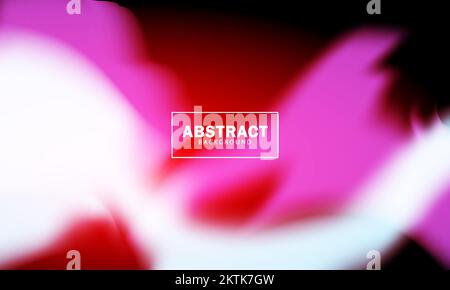 fumo onda astratto effetto neon. Sfondo astratto colorato, tecnologia futuristica. Illustrazione Vettoriale