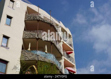 GINEVRA - SET 11: Ginevra centro il 11 settembre 2014 a Ginevra, Svizzera. Ginevra è la seconda città più popolosa della Svizzera ed è la più popolosa Foto Stock