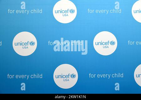 Il 29 novembre 2022 il Gala dell'UNICEF si terrà presso la Glasshouse di New York, New York, USA. Robin Platzer/ Twin Images/ Credit: Sipa USA/Alamy Live News Foto Stock