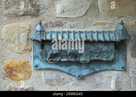 Lettiera rustica per gli amanti di Eltville, Rheingau, Assia, Germania, Europa Foto Stock