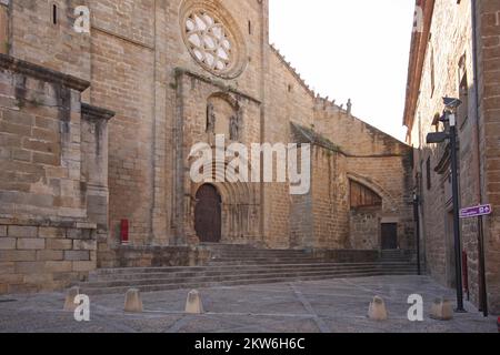 Catedral Vieja in Plasencia, Estremadura, Spagna, Europa Foto Stock