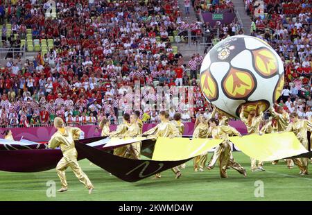 18.06.2012., Danzica, Polonia - UEFA euro 2012, gruppo C, Croazia - Spagna. Foto: Slavko Midzor/PIXSELL Foto Stock