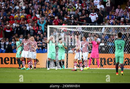 25.06.2016 . , Lens , Francia - UEFA EURO 2016, turno di 16 , Croazia - Portogallo. Foto Stock