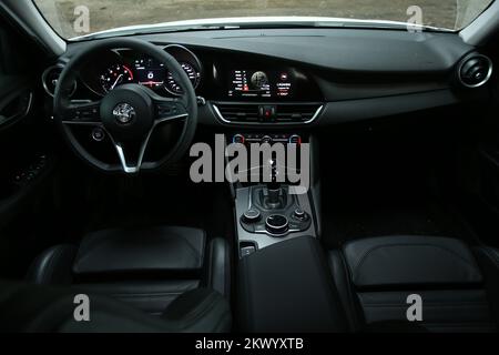 02.02.2017., Zagabria, Croazia - Alfa Romeo Veloce Q4. Foto: Slavko Midzor/PIXSELL Foto Stock