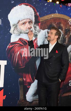 29 novembre 2022, Los Angeles, California, USA: LOS ANGELES - 29 NOVEMBRE: David Harbour alla prima di violenta Notte al TCL Chinese Theatre IMAX il 29 novembre 2022 a Los Angeles, CA (Credit Image: © Nina Prommer/ZUMA Press Wire) Foto Stock
