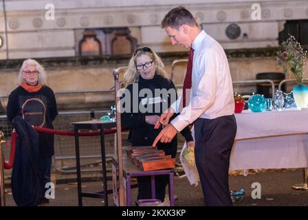 Londra, Regno Unito. 30th Nov 2022. Downing Street Festive Showcase con Rishi Sunak, primo Ministro, e Jeremy Hunt, Cancelliere dello scacchiere, Credit: Ian Davidson/Alamy Live News Foto Stock