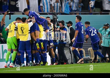 DOHA, QATAR - NOVEMBRE 30: Durante il Gruppo C - Coppa del mondo FIFA, Qatar. , . A Doha, Qatar (Foto di Pablo Morano/BSR Agency) Credit: BSR Agency/Alamy Live News Foto Stock