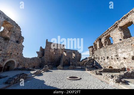 Palazzo Cristóvão de Moura, Castelo Rodrigo, Villaggi storici del Portogallo, Aldeias historicas de Portugal, Portogallo Foto Stock