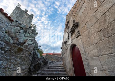 Sortelha, Aldeias historicas de Portugal, Sabugal, Guarda, Portugal Foto Stock