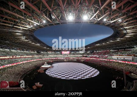 Cerimonia di apertura dei Giochi Olimpici di Tokyo allo Stadio Nazionale di Tokyo, Giappone, il 23 luglio 2021. Foto: Igor Kralj/PIXSELL Foto Stock