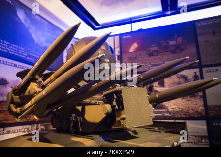 Rapier 2000 sistema missilistico al Museo Nazionale dell'Esercito Foto Stock