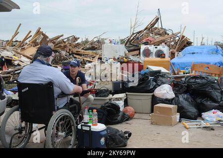 Registrazione in loco DSAT.. Fotografie relative a disastri e programmi, attività e funzionari di gestione delle emergenze Foto Stock