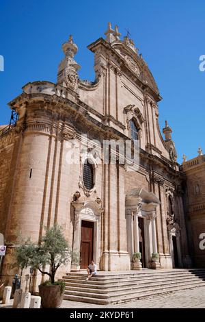 Basilica Cattedrale di Maria Santissima della Madia, Monopoli, Provincia di Bari, Regione Puglia, Italia, Monopoli, Puglia, Italia Foto Stock