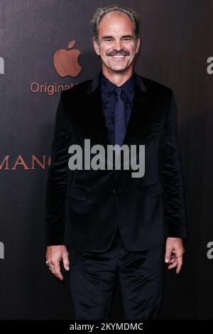 Westwood, Stati Uniti. 30th Nov 2022. WESTWOOD, LOS ANGELES, CALIFORNIA, USA - 30 NOVEMBRE: Steven ogg arriva al Los Angeles Premiere of Apple Original Films 'Emancipation' tenutosi al Regency Village Theatre il 30 novembre 2022 a Westwood, Los Angeles, California, Stati Uniti. (Foto di Xavier Collin/Image Press Agency) Credit: Image Press Agency/Alamy Live News Foto Stock