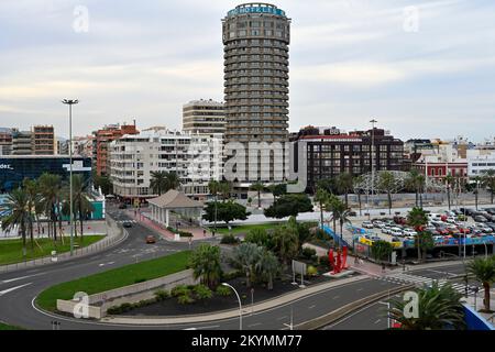 Edifici, AC Hotel e dintorni, Las Palmas, Gran Canaria Foto Stock