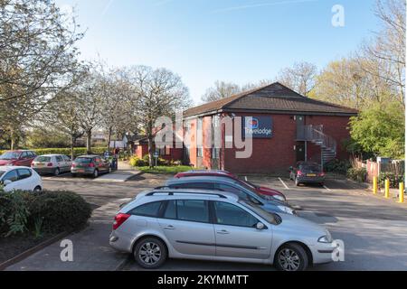 Travelodge Macclesfield Adlington, A523 London Road, South Adlington, Macclesfield, SK10 4NG Foto Stock