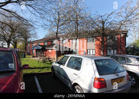 Travelodge Macclesfield Adlington, A523 London Road, South Adlington, Macclesfield, SK10 4NG Foto Stock