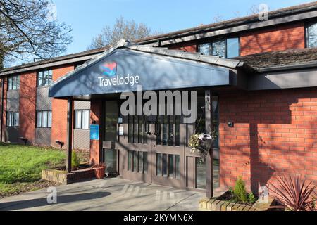 Travelodge Macclesfield Adlington, A523 London Road, South Adlington, Macclesfield, SK10 4NG Foto Stock