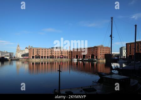 Albert Dock Liverpool Foto Stock