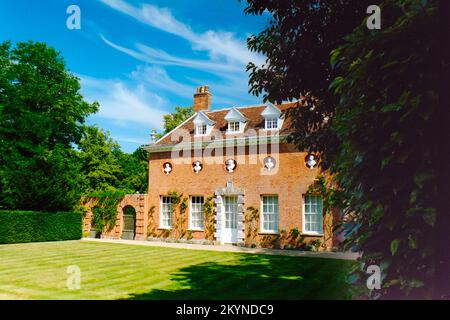 Westgreen House in Hampshire. Un National Trust Property, girato nel film degli anni '1990s. Foto Stock