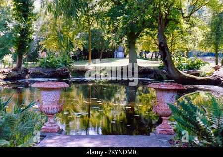 Westgreen House in Hampshire. Un National Trust Property, girato nel film degli anni '1990s. Foto Stock