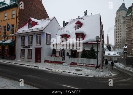 Ristorante AUX Anciens Canadiens a Quebec City, Quebec, Canada Foto Stock