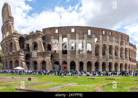 Colosseo, IV Templum Pacis, Roma centrale, Roma (Roma), Regione Lazio, Italia Foto Stock