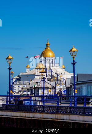 Eastbourne Pier, Eastbourne, East Sussex, England, Regno Unito Foto Stock