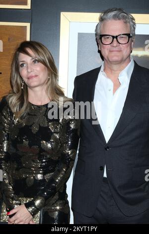 LOS ANGELES - DEC 1: Maggie Cohn, Colin Firth all'Empire of Light Los ...