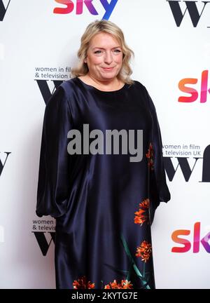 Claire Rushbrook partecipa ai Women in Film and TV Awards al London Hilton Park Lane, nel centro di Londra. Data immagine: Venerdì 2 dicembre 2022. Foto Stock