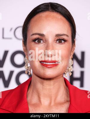 LOS ANGELES, CALIFORNIA, USA - 01 DICEMBRE: Il reporter americano di intrattenimento Catt Sadler arriva alla Women of Worth Celebration 2022 di l'Oreal Paris che si tiene all'Ebell di Los Angeles il 1 dicembre 2022 a Los Angeles, California, Stati Uniti. (Foto di Xavier Collin/Image Press Agency) Foto Stock