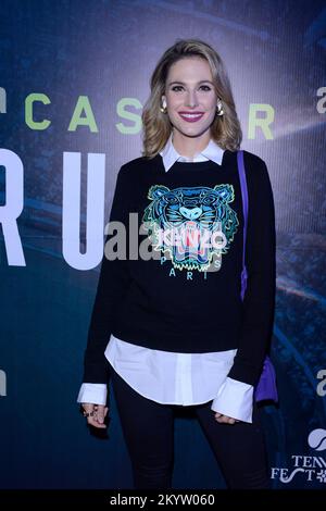 1 dicembre 2022, Città del Messico, Messico: Alejandra Adreu partecipa al tappeto rosso del Tennis Fest Rafael Nadal V. Casper Ruud all'arena la Mexico. Il 1 dicembre 2022 a Città del Messico. (Foto di Jorge Gonzalez/ Eyepix Group) Foto Stock