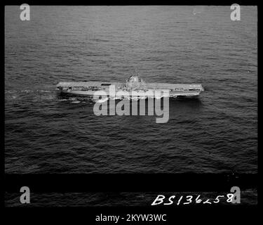 CV 9 USS Essex , navi, Navali, Barche, Storia Navale, Navy Foto Stock