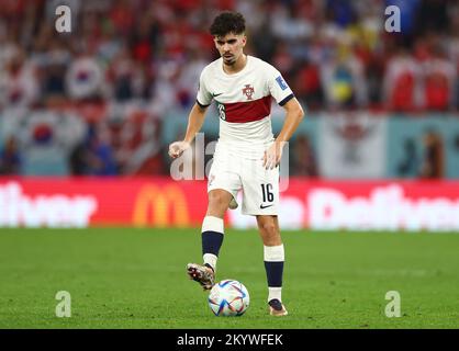 AR Rayyan, Qatar, 2nd dicembre 2022. Vitinha del Portogallo durante la partita della Coppa del mondo FIFA 2022 al Education City Stadium, Ar Rayyan. Il credito per le immagini dovrebbe essere: David Klein / Sportimage Credit: Sportimage/Alamy Live News Foto Stock