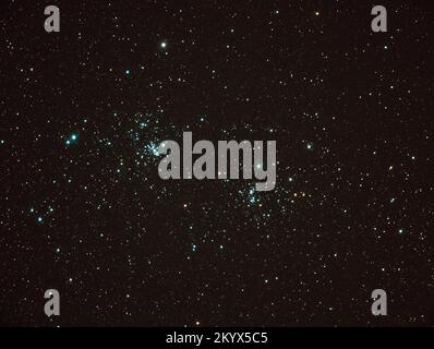 Doppio cluster in Perseus - doppio amas de Persée Foto Stock