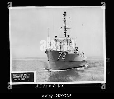 AMS-72 , navi, Navali, Barche, Storia Navale, Navy Foto Stock