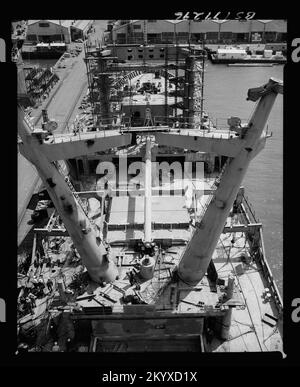 AKA-113 Charleston , navi, navi Navali, barche, storia navale, Navy Foto Stock