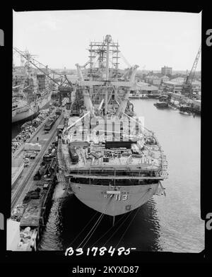 AKA-113 Charleston , navi, navi Navali, barche, storia navale, Navy Foto Stock